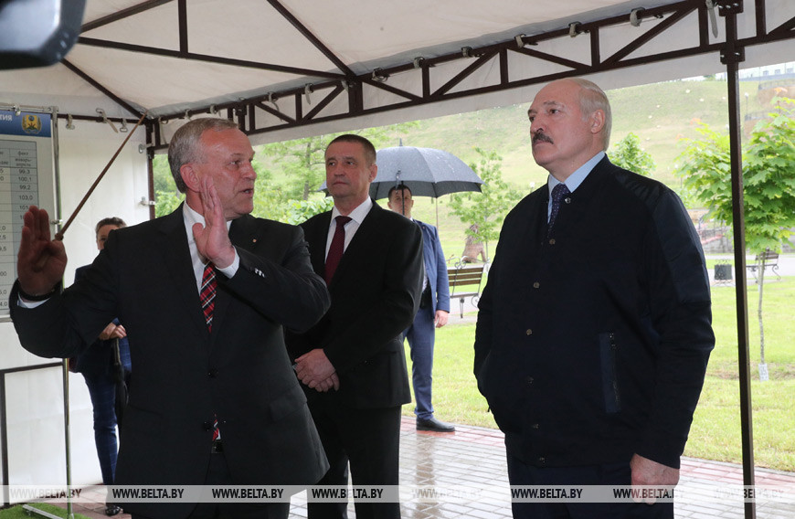 Александр Лукашенко положительно оценил работы по развитию и благоустройству Могилева