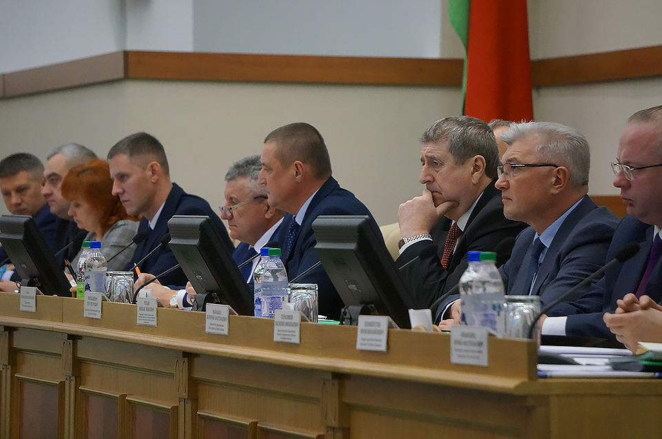 В Могилевском облисполкоме подвели итоги социально-экономического развития региона за 2019 год