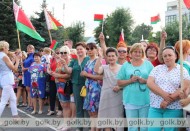 Митинг в Костюковичах
