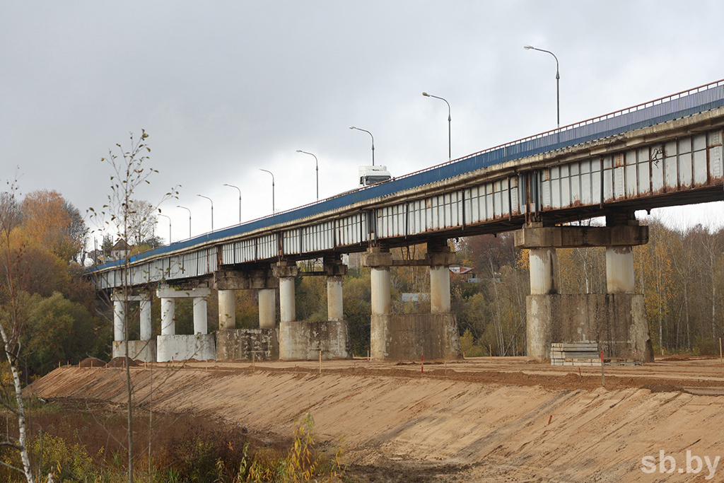 Масштабная реконструкция моста через Сож началась в Черикове