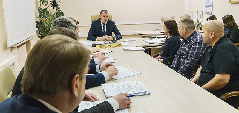 Личный прием граждан провел председатель облисполкома Анатолий Исаченко в Могилеве