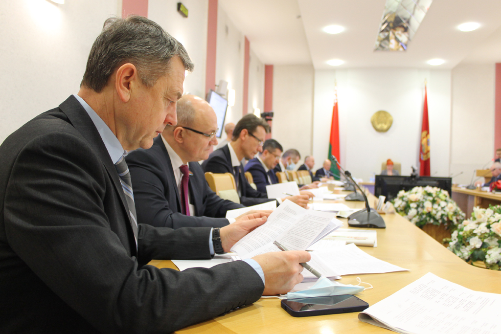 Очередная тридцать шестая сессия Могилевского областного Совета депутатов состоялась в Могилеве