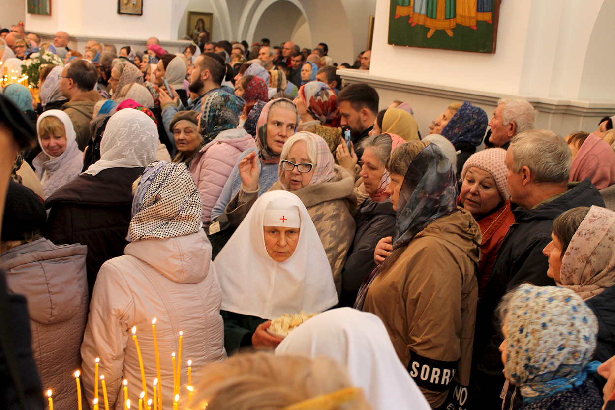 Освящение храма Покрова Божией Матери состоялось в Могилеве