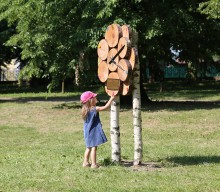 Игровая площадка «ШкловГрад» в городском парке Шклова