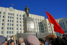 День Октябрьской революции в Могилеве