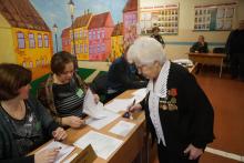 Могилев. Блокадница Елизавета Хомченко