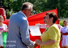 Открытие детской игровой площадки «Салют Победе» в Белыничах