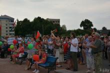 Митинг в Кричеве