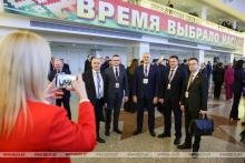 Делегаты ВНС Могилевской области прибывают во Дворец Республики