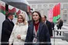 Делегаты ВНС Могилевской области прибывают во Дворец Республики