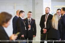 Делегаты ВНС Могилевской области прибывают во Дворец Республики