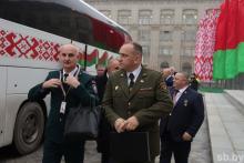 Делегаты ВНС Могилевской области прибывают во Дворец Республики