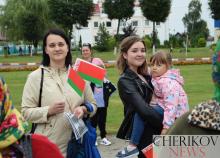 Митинг в Черикове