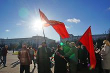 День Октябрьской революции в Могилеве