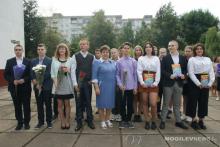 В средней школе №37 города Могилева  прозвенел первый звонок