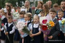 В средней школе №37 города Могилева  прозвенел первый звонок