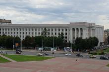 Торжественная линейка, посвященная новому учебному году, в Белорусско-Российском университете