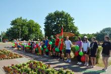 Детская площадка «Замковая гора» в Глуске