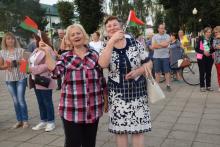 Митинг в Хотимске