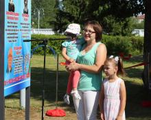 Детская площадка «Быстрее! Больше! Умнее! Сильнее!» в Чаусах