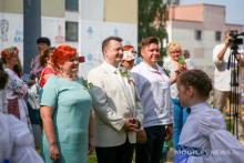 Детская площадка «Беларускія вытокі» по ул.Крупской в Могилеве