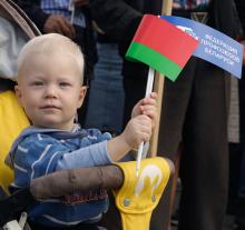 Митинг в Кировске