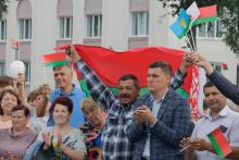 Митинг в Кировске