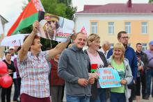 Митинг в Кличеве