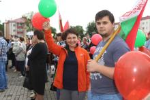Митинг в Кличеве