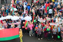 Митинг в Климовичах